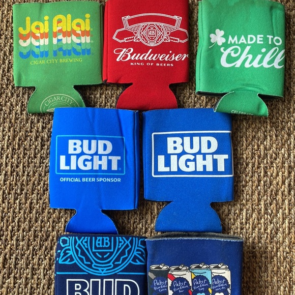 7 beer can koozie bundle - Picture 2 of 2